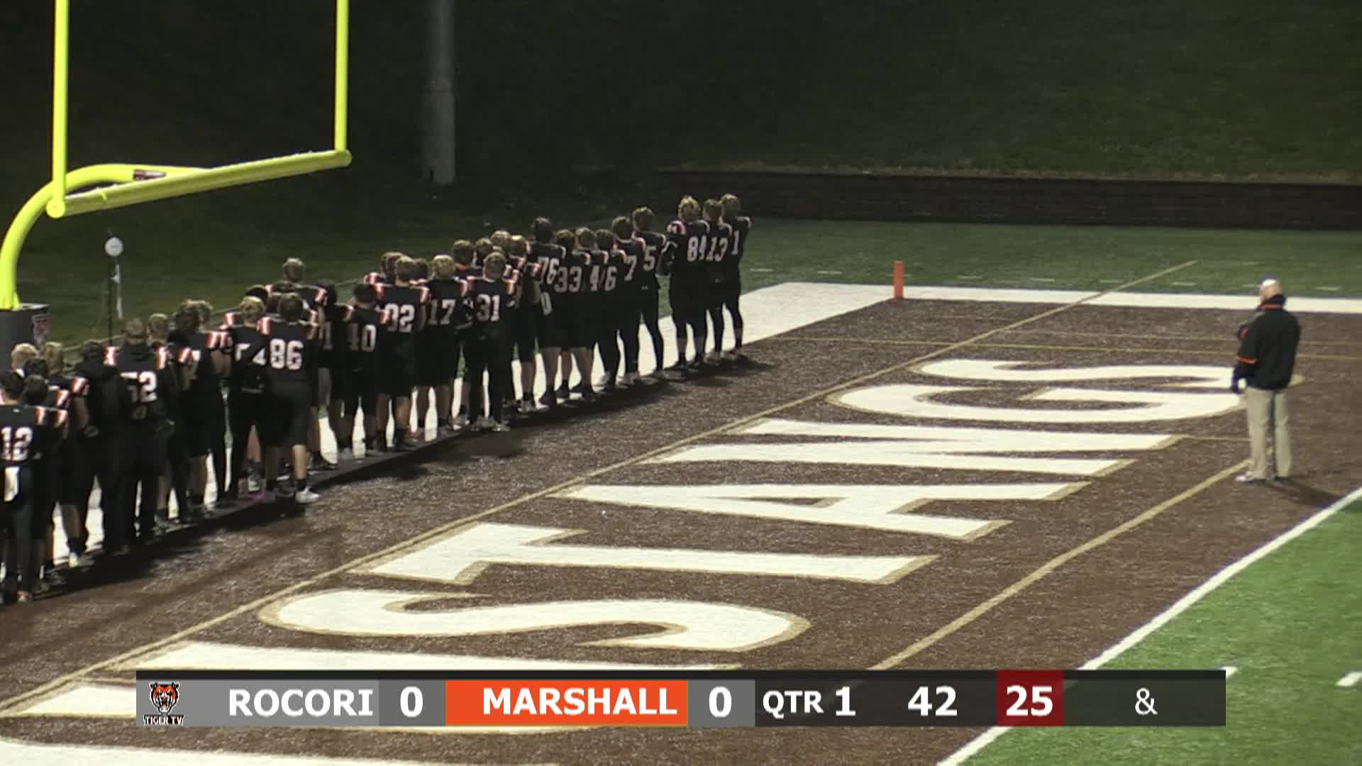 MHS Football Section Championship vs. ROCORI: 10/31/25