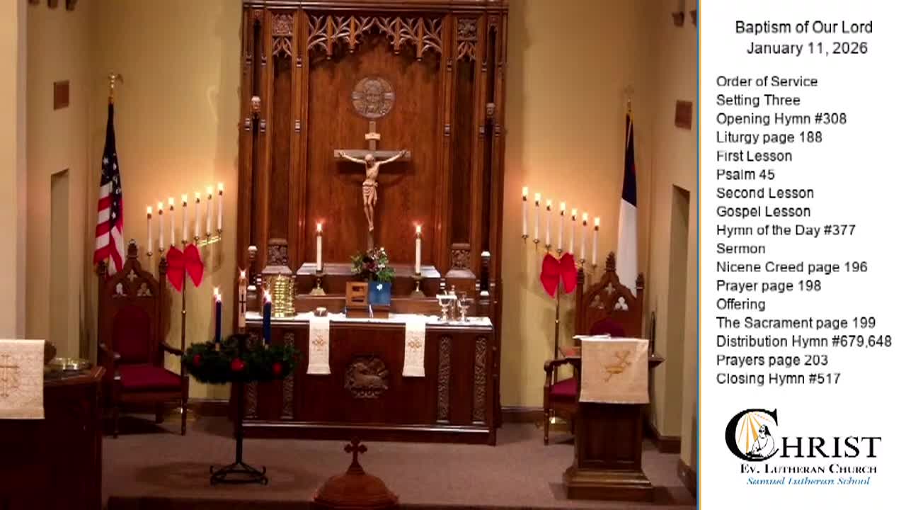 Christ Evangelical Lutheran Church WELS