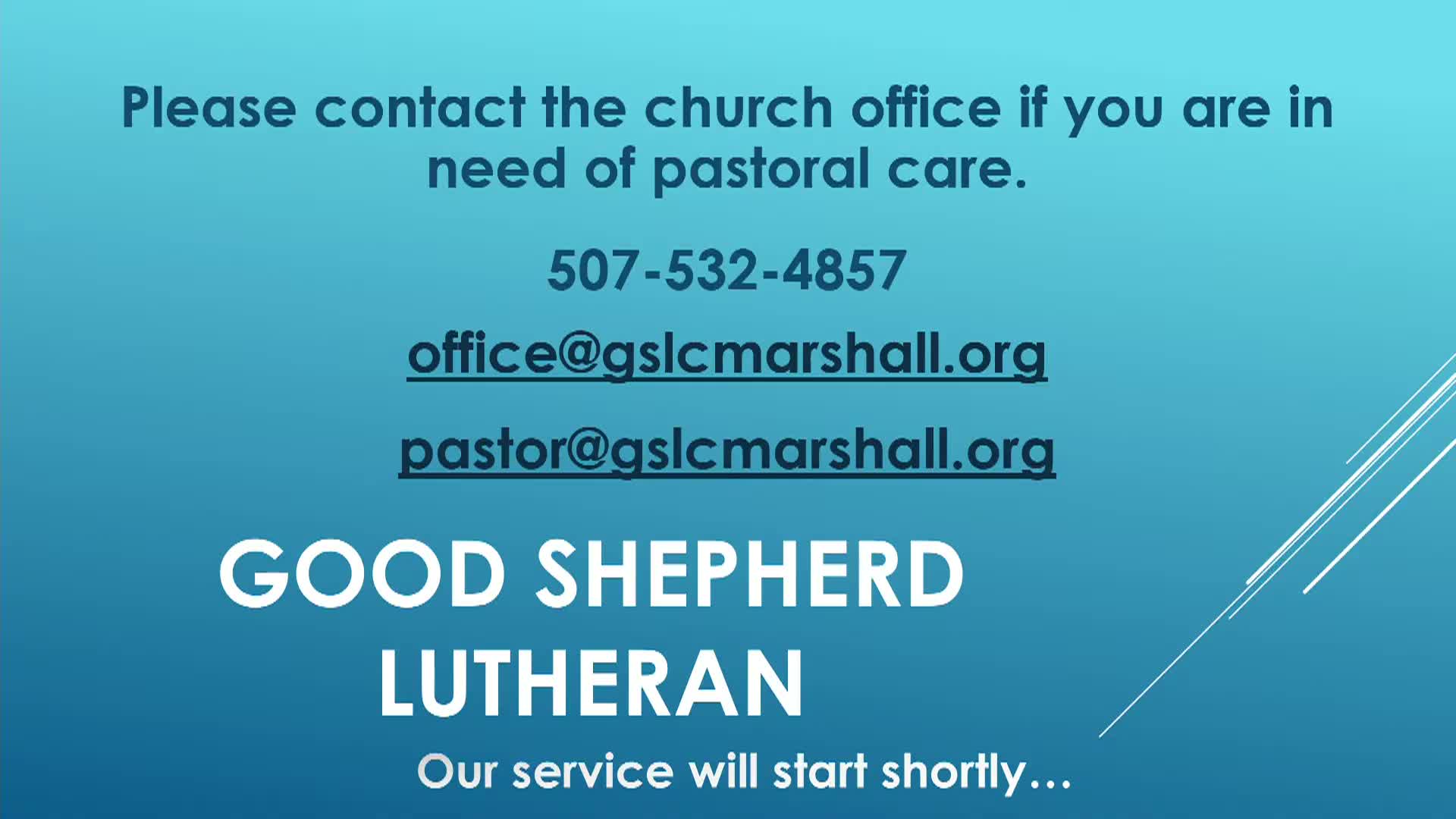 Good Shepherd Lutheran Church